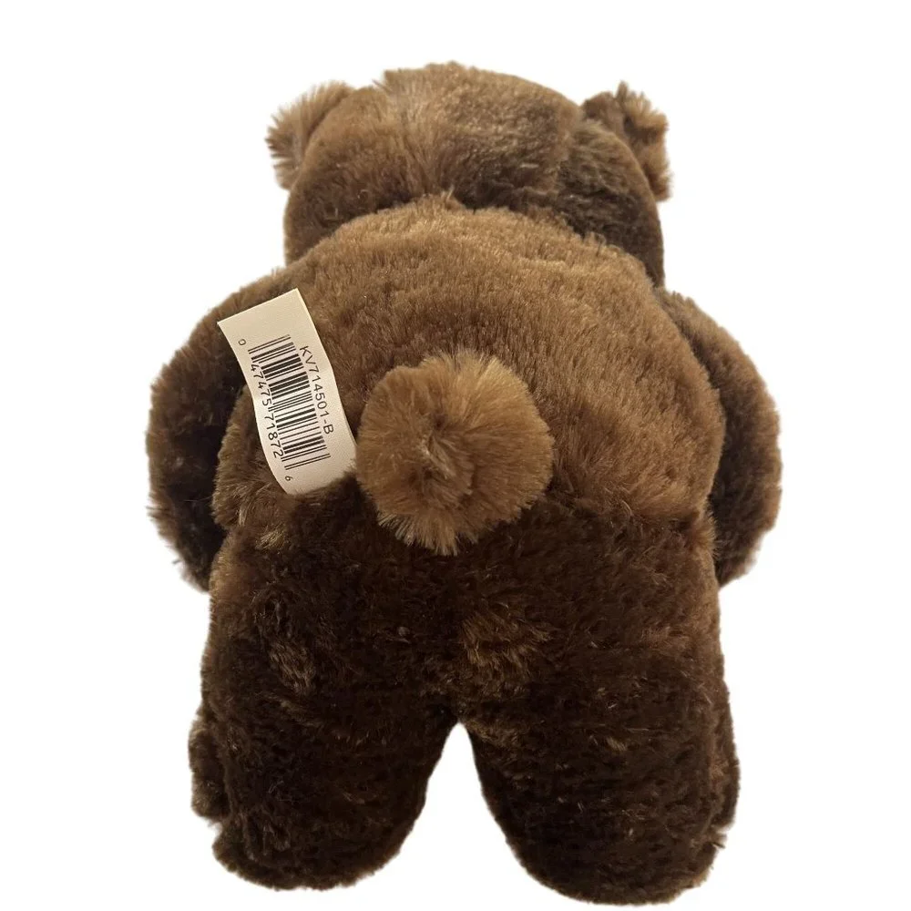 Dan Dee Brown Bear Stuffed‎ Animal Plush Toy I Love You Love Heart - Picture 3 of 6